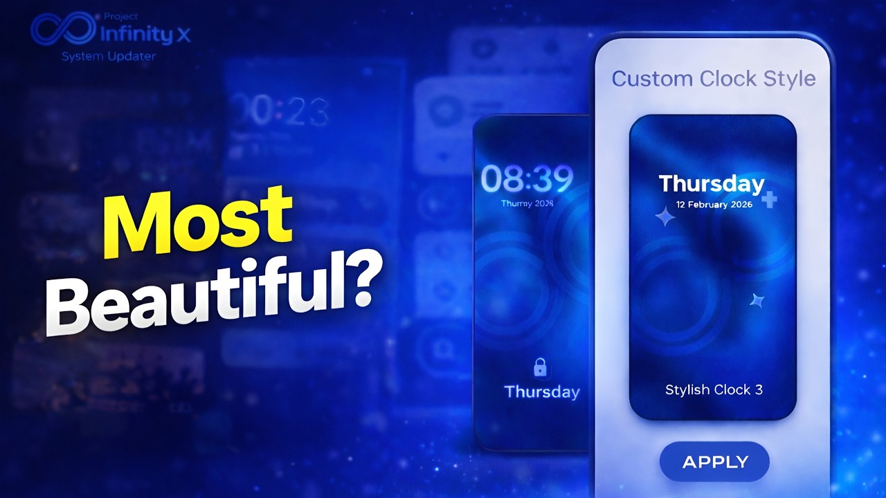 Project Infinity X v3.8 Released: This New Update brings Damn Amazing Features 🔥🔥