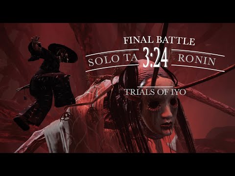 The Trials of Iyo: Chapter 3 - The Final Battle Solo Ronin TA (3:24) | Ghost of Tsushima: Legends