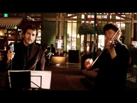 Con te partirò (Time to say goodbye) - Ivan Gancedo (Tenor) and Drew Tretick (violin)