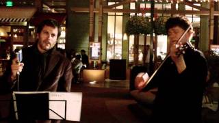 Con te partirò (Time to say goodbye) - Ivan Gancedo (Tenor) and Drew Tretick (violin)