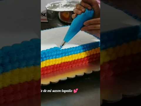 Decoración de pastel de Mario Bros ⭐ SUSCRIBETE en mi canal aprende decoraciones #cakes #delicious