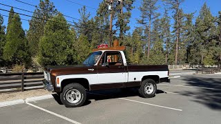 1973 Chevrolet 4x4 SWB Truck FOR SALE 951.348.5794 SoCal