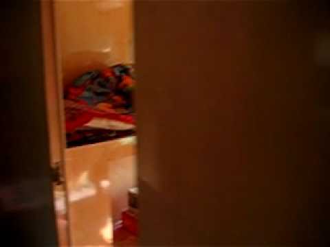 Interior View of Cargo Ship on Mekong River