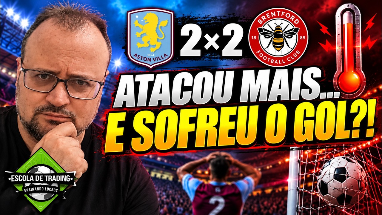 O PLACAR ENGANA! 😱 Por Que Quem Ataca Mais Nem Sempre Marca? | Futebol AO VIVO