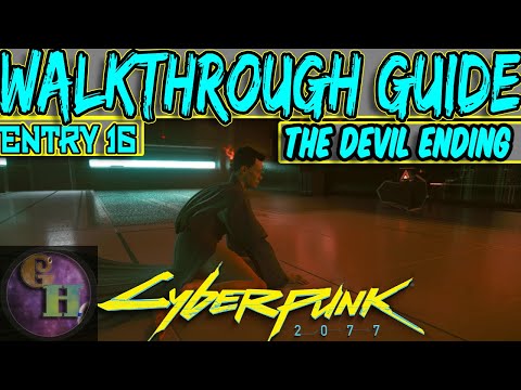 CYBERPUNK 2077 WALKTHROUGH GUIDE - THE DEVIL ENDING ACHIEVEMENT / TROPHY