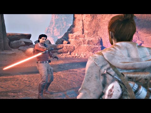 Bode Betrays Cal & Kills Jedi Master Eno Cordova Scene - Star Wars Jedi Survivor PS5 (4K 60fps)