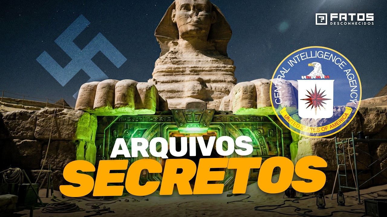 Documentos proibidos sobre OVNIs revelam tecnologia nazista e segredo enterrado sob a Esfinge