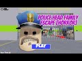 Police Head Family Escape Horror Roblox