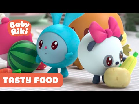 BabyRiki | Best episodes about Tasty Food | Cartoons for Kids | 0+