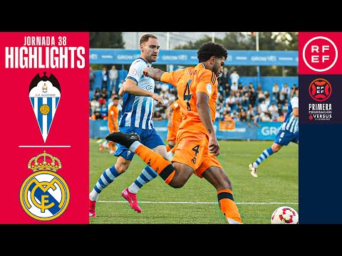 Resumen Alcoyano vs RM Castilla Jornada 38
