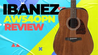 Video thumbnail for Ibanez AW54 OPN Review & Ascendas anthem SL knockoff Review by Joey Yandell