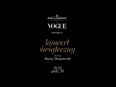 Świąteczny koncert Macieja Musiałowskiego