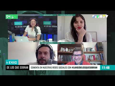 MOMENTOS| Camila Gutiérrez presenta #LaConstituciónSegún, el nuevo podcast de #LaVozDeLosQueSobran