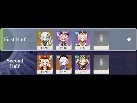 3.2 Spiral Abyss, Short Squad - (Floor 12, 9★)