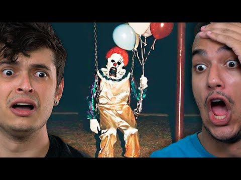 11 PALHAÇOS ASSUSTADORES FILMADOS POR CÂMERAS