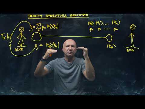 IQIS Lecture 4.9 — Density operators and lack of knowledge