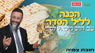 הרב מיכאל לסרי | הכנה לליל הסדר תשפ''ד שידור חי  #הרבמיכאללסרי #פסח  #בדיחות #משיח #live (הרב מיכאל לסרי) - התמונה מוצגת ישירות מתוך אתר האינטרנט יוטיוב. זכויות היוצרים בתמונה שייכות ליוצרה. קישור קרדיט למקור התוכן נמצא בתוך דף הסרטון