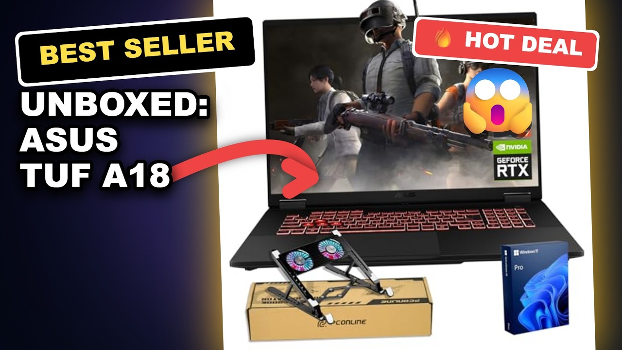 Unboxed: ASUS TUF A18 5070 AI Gaming Laptop Review | Honest Verdict review video