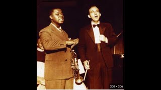 "A Kiss To Build A Dream On" Louis Armstrong on Bing Crosby's Chesterfield show 1951
