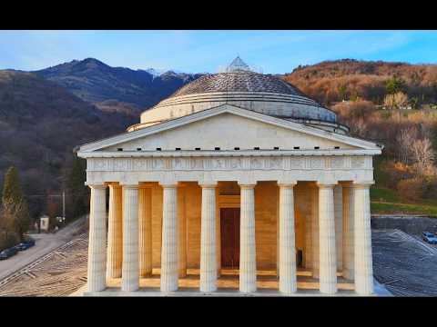 Tempio Canova di Possagno TV  - 4K  #drone Veneto, drone Tempio Canova.
