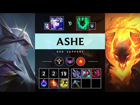 Ashe Support vs Thresh - VN Master Patch 25.16