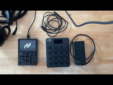 OXI E16 unboxing and jamming with a Dirtywave M8
