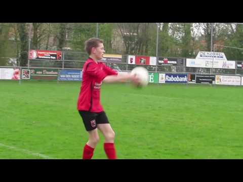 Terschuurse Boys JO14-1 - SDVB JO14-2, 14 april 2018