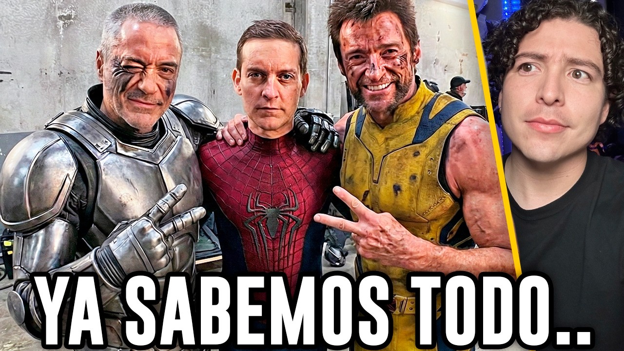 POR FIN Robert Downey Jr y Tobey Maguire en nuevas filtraciones de AVENGERS DOOMSDAY tiene sentido..