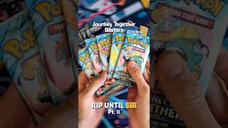 Opening 5 Journey Together Blister Packs! | Pulling Our First SIR Pt. 11 #pokemoncards