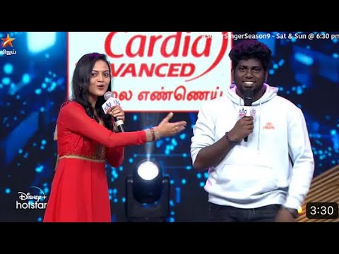 Pooja babe propose to dj blake 😍✨| Super singer season - 9 | 😂🥰 #supersingerseason9 #starvijay