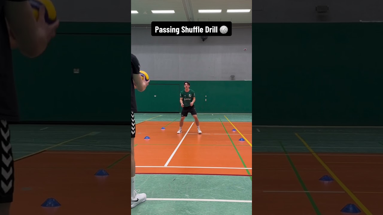 Volleyball Passing Drill for beginners 🏐💪 #volleyball