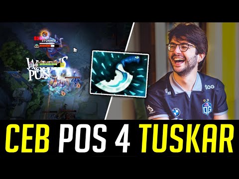 How OG.Ceb play SUPPORT? - 23 minutes GG SNOWBALL DOTA 2