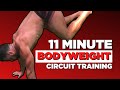 11-Minute Bodyweight Circuit Training Workout #Shorts