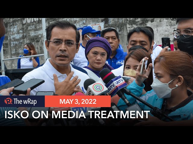 Isko Moreno: No banning reporters, shutting down media outlets in my presidency