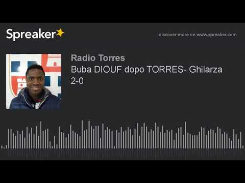 Buba DIOUF dopo TORRES- Ghilarza 2-0