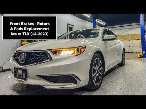Front Brakes - Rotors & Pads Replacement Acura TLX (14-2023)