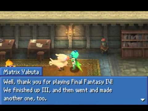 Final fantasy 4 DS part 26 Developers Room