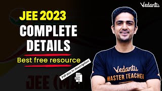 JEE 2023 Complete Details | All Queries Cleared | NTA Site Updated Again | Best Free Resource