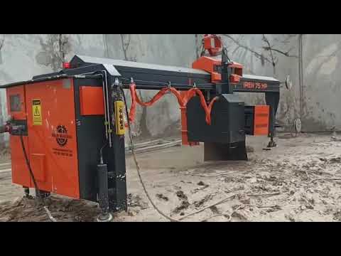 İren 75 Kw Köprülü Dağ Kesme Makinesi