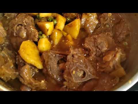 How to cook Lamb neck stew|Rich Lamb neck stew recipe