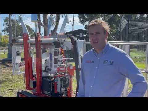 Easy Lift R180 Spider Boom Loading and Unloading