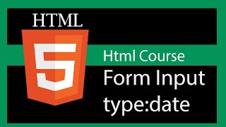 HTML 5 tutorial -  form input type &quot;date&quot;