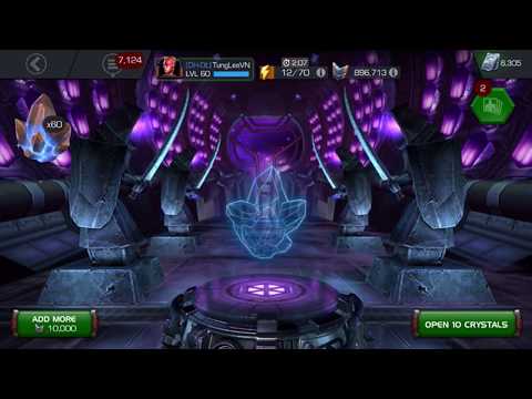 100 uncollected arena vs 500 arena crystals (2m BC total) - MCOC