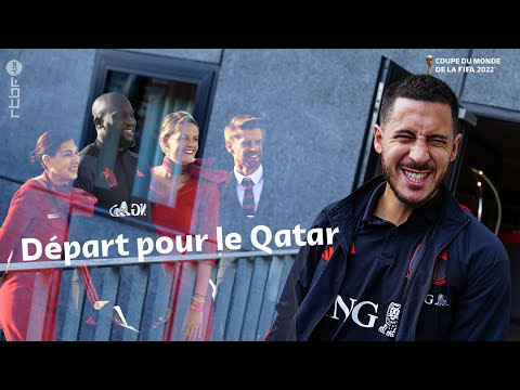 Les Diables Rouges se sont envolés pour le Koweït, 1ère étape avant de filer au Qatar