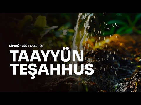 TAAYYÜN TEŞAHHUS | DİMAĞ-289 KALB-26