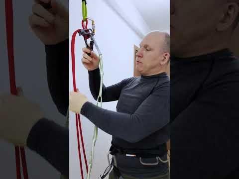 Rappel system with ATC Black Diamond, Petzl William and Climbing Technology Multi Chain Evo