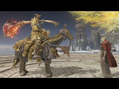Draconic Tree Sentinel Vs Bosses - Elden Ring