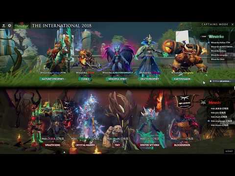 Mineski vs Winstrike (Game 1) Team #TI8 Group Stage