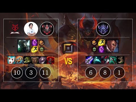 BRB Jiin Mordekaiser vs Lucian Top - KR GrandMaster Patch 10.11