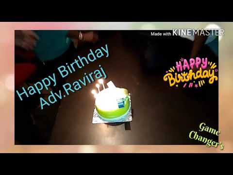Happy Birthday Adv.Raviraj Game Changer's
